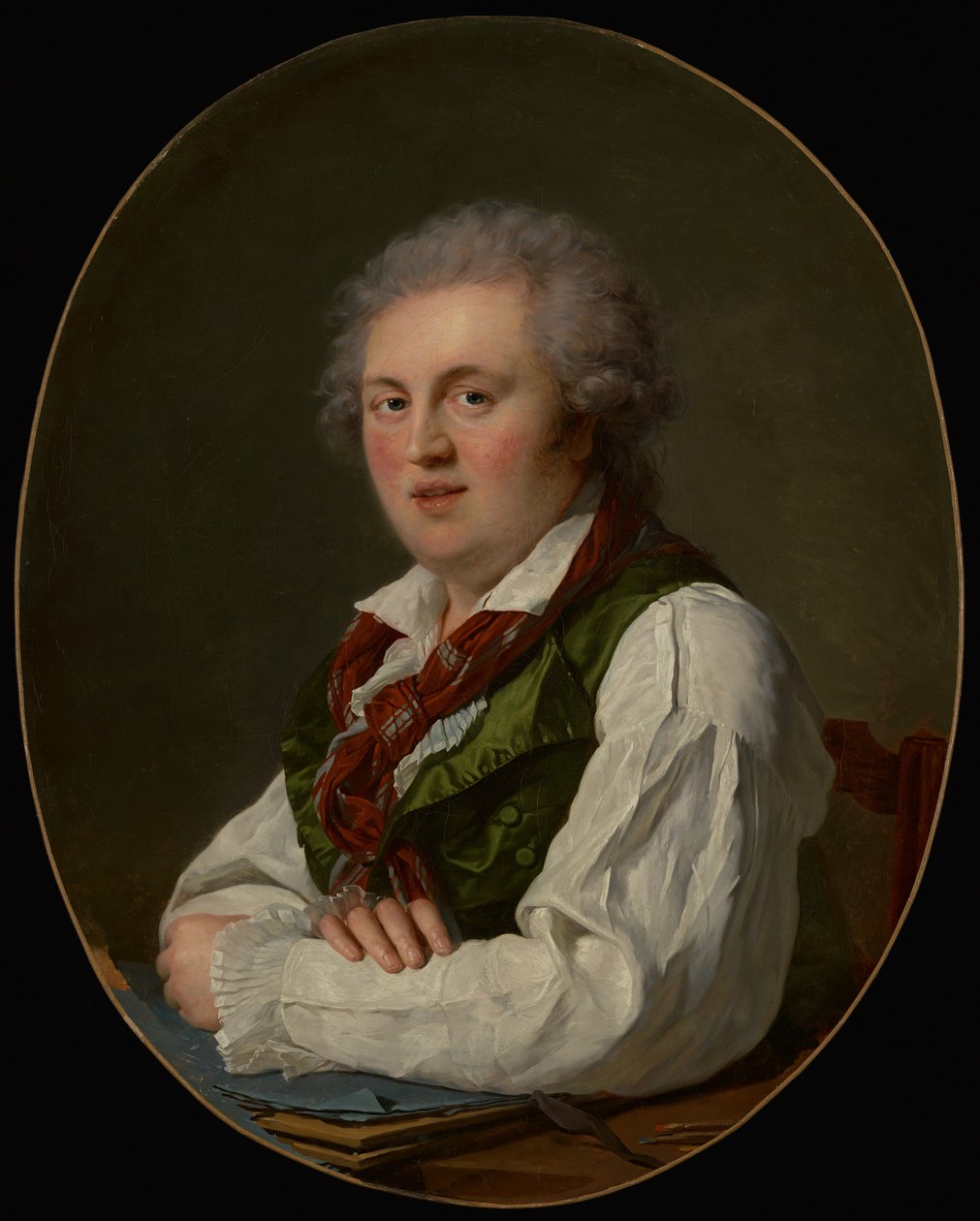 Portrét Laurenta-Nicolase de Jouberta od Francois-Xavier Fabre