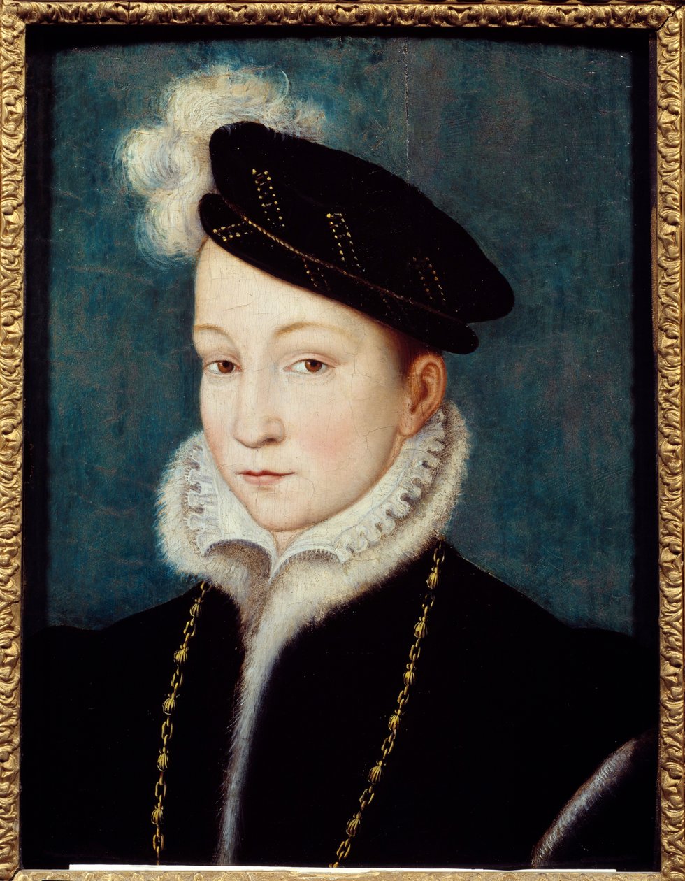 Portrét Francoise II. (1544-1560) Francouzský král Obraz Francoise Cloueta (1515-1572) cca 1553 Chantilly, Musee Conde od Francois (after) Clouet