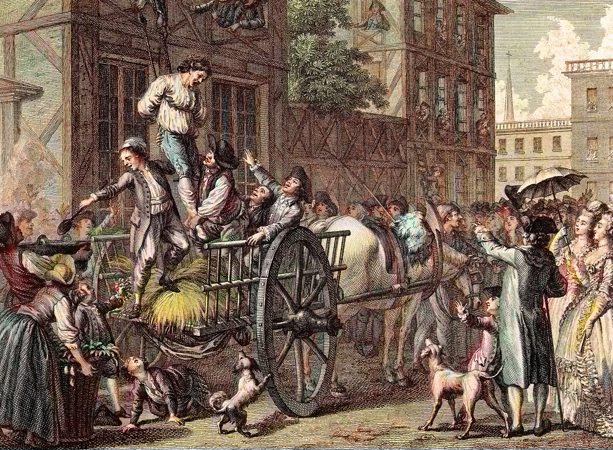 Útok na Johna Malcolma, Boston, 25. ledna od Francois (after) Godefroy