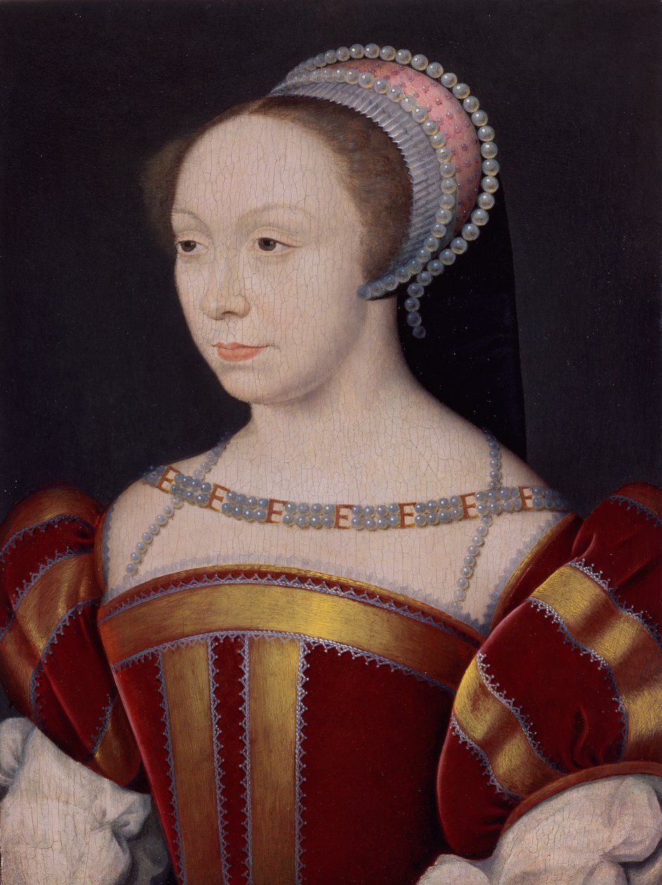 Françoise Breze (1515-1577), vévodkyně z Bouillonu od Francois (attr. to) Clouet
