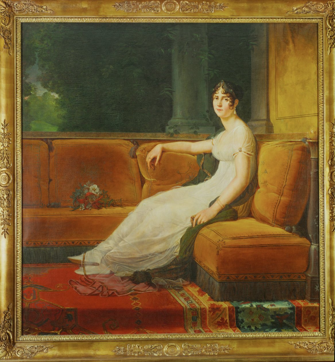 Josephine Beauharnais, císařovna, první manželka císaře Napoleona I. ... od Francois (school of) Gerard