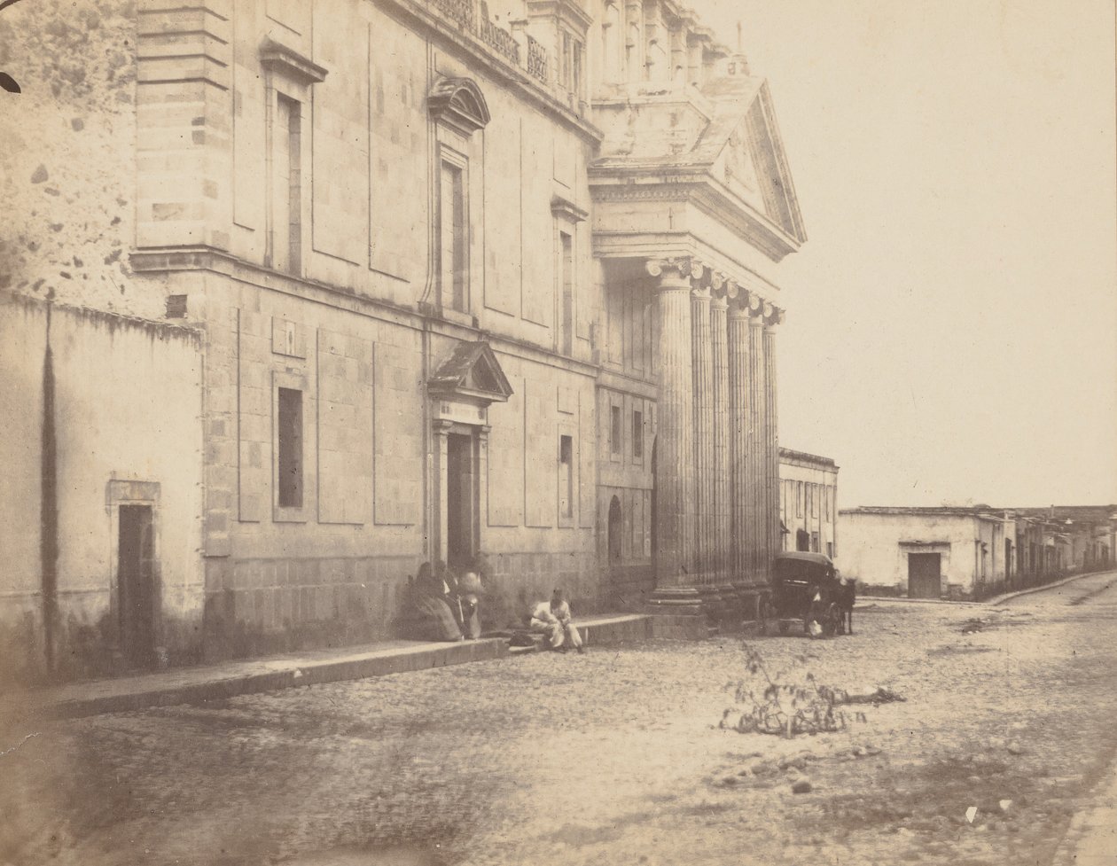 [Klášter v La Cruz], 1867. od Francois Aubert
