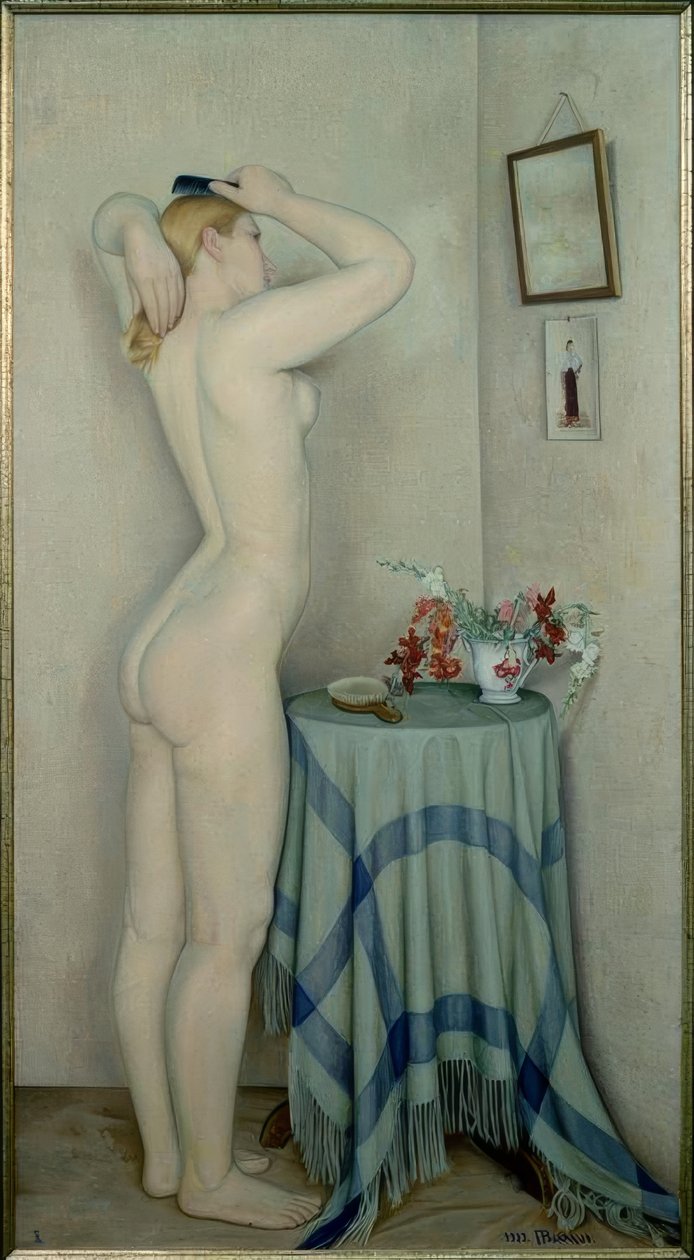 Ten nudista od Francois Barraud