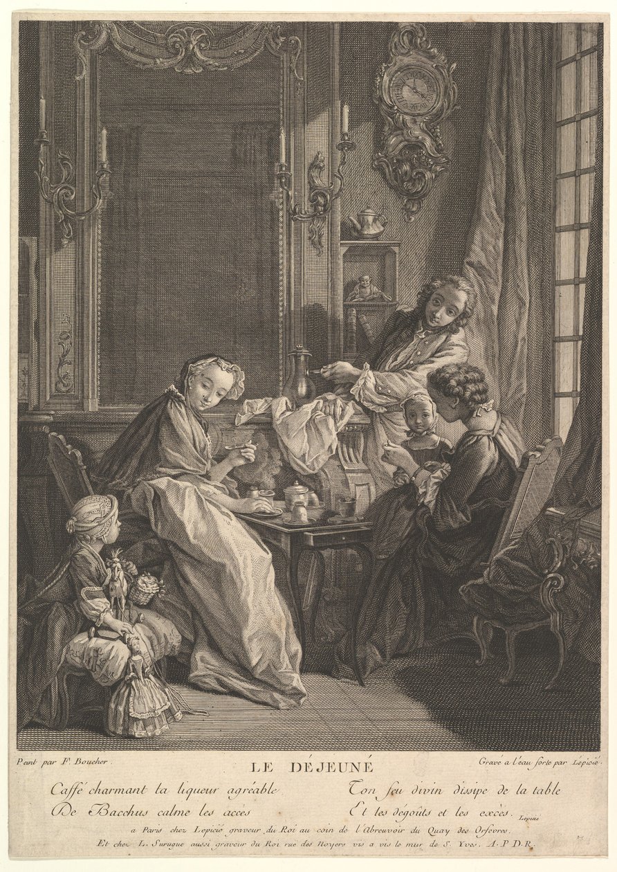 Oběd. od Francois Bernard Lepicie