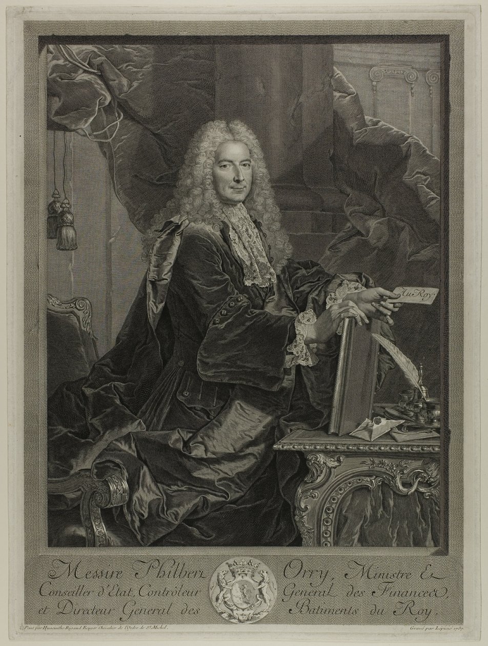 Portrét Philiberta Orreyho od Francois Bernard Lepicie