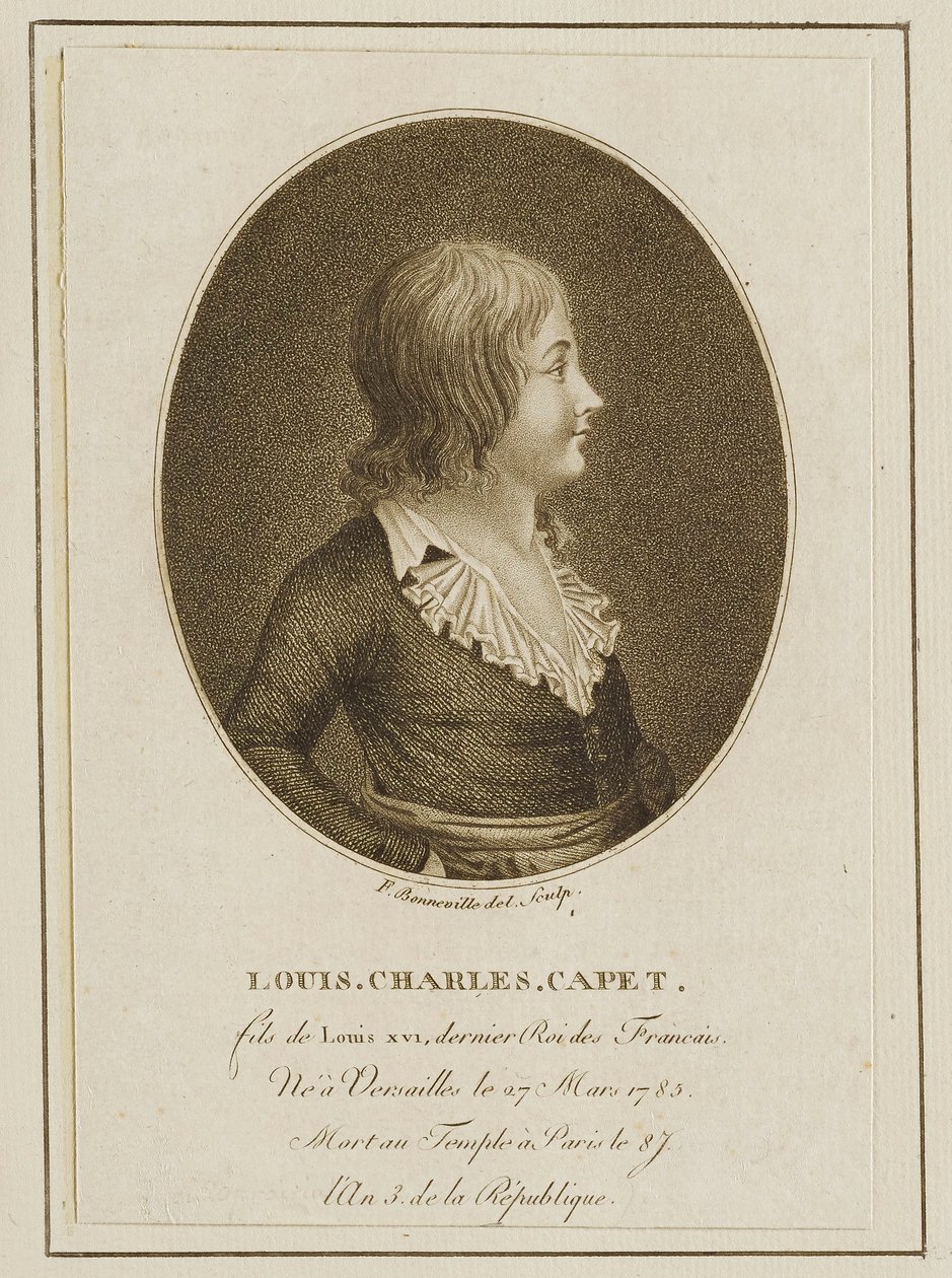 Louis Charles Capet od Francois Bonneville