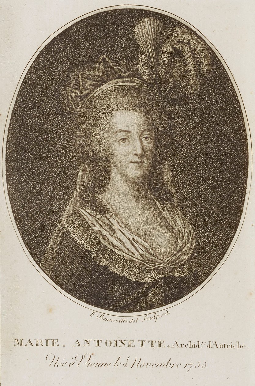 Marie Antoinetta od Francois Bonneville
