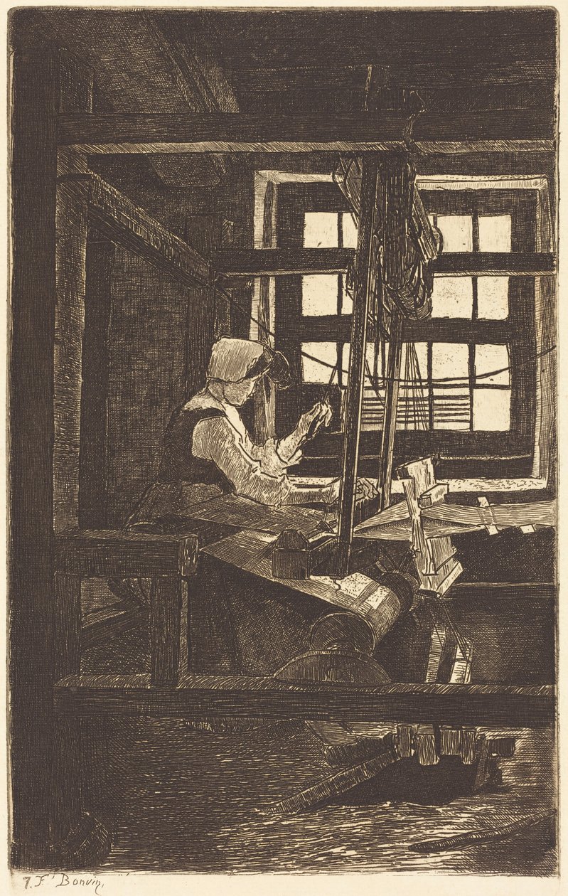 Tkadlena od François Bonvin
