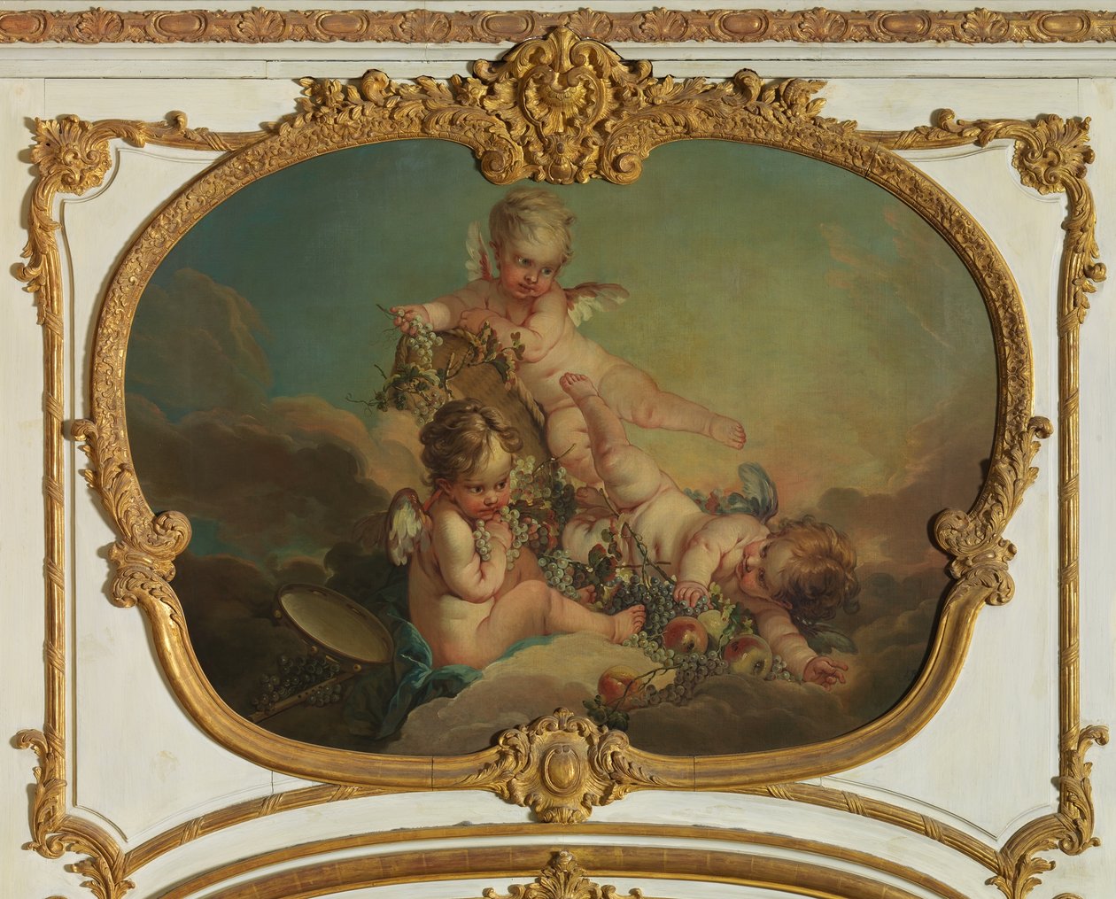 Alegorie podzimu od François Boucher