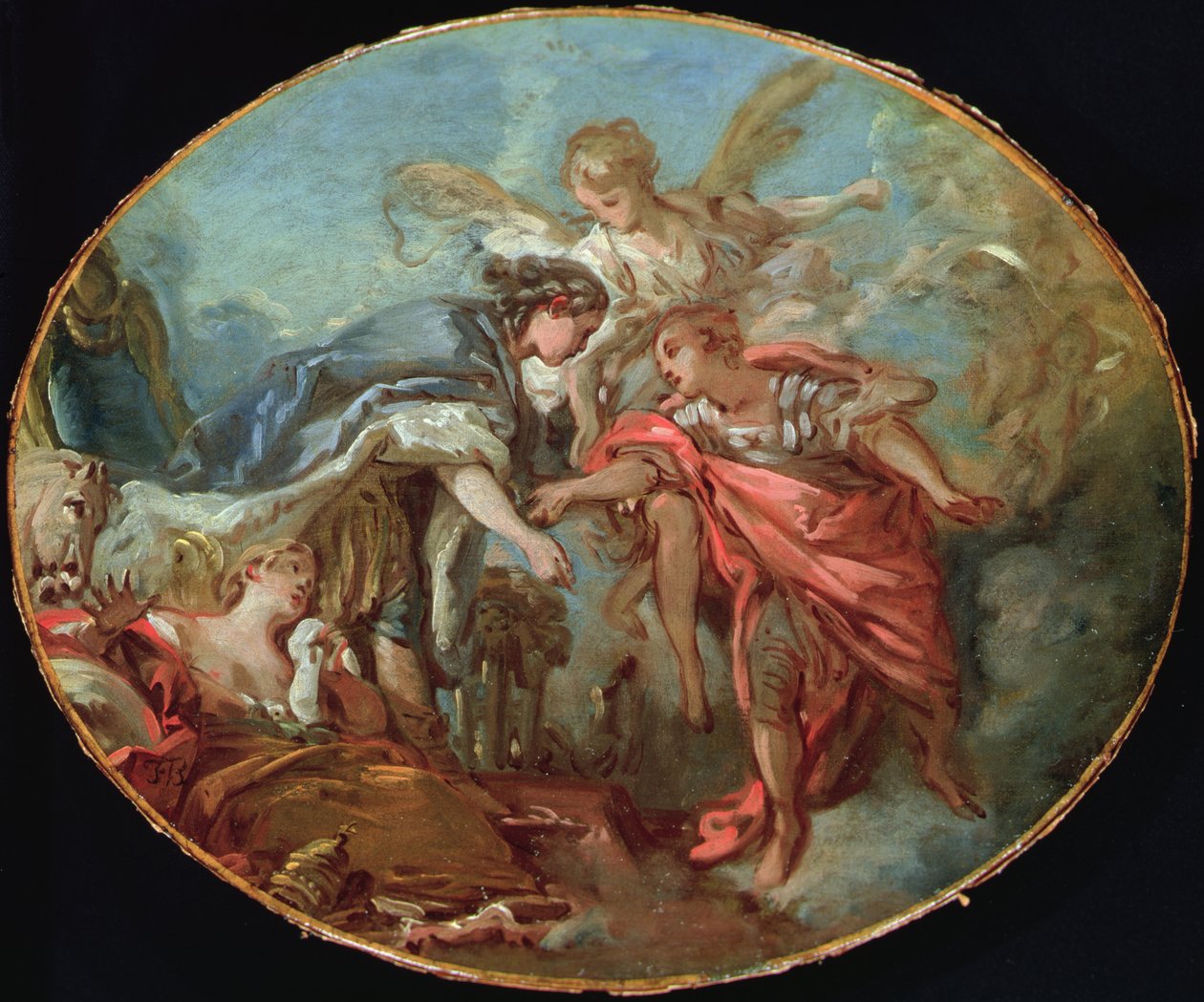 Alegorie míru z Aix-la-Chapelle od François Boucher