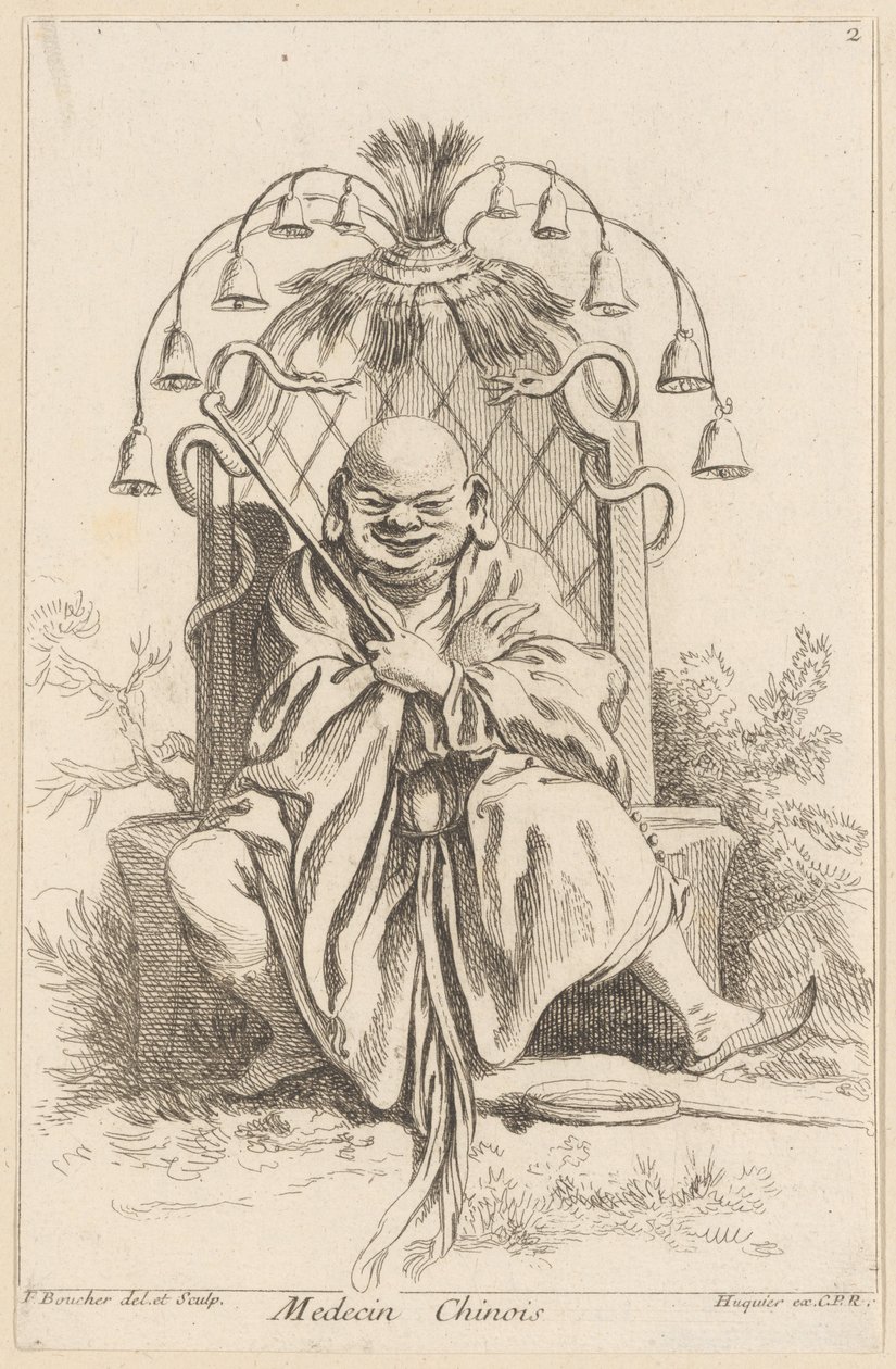 čínský lékař od François Boucher