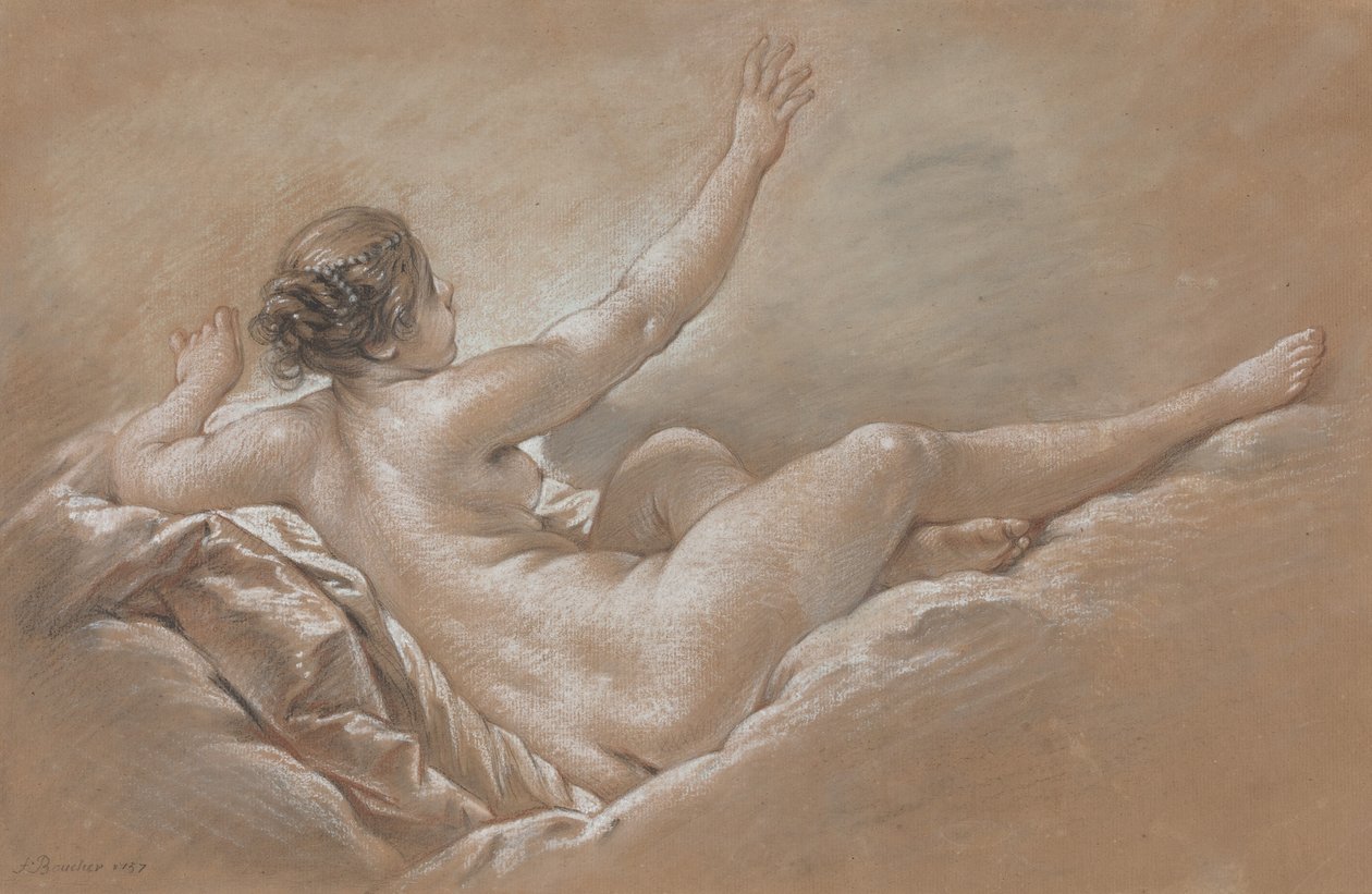 Danae dostává zlatou sprchu od François Boucher
