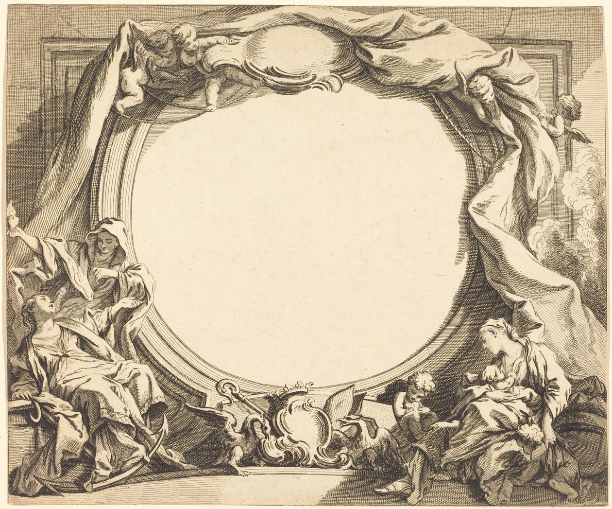 Víra a láska k bližnímu od François Boucher