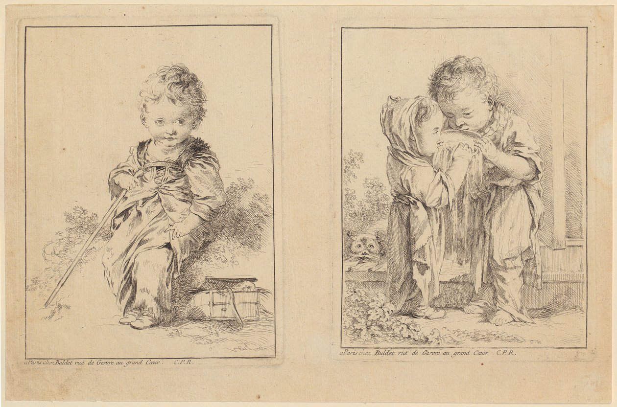 Malý Savojský a malí pijáci mléka [dvě desky] od François Boucher