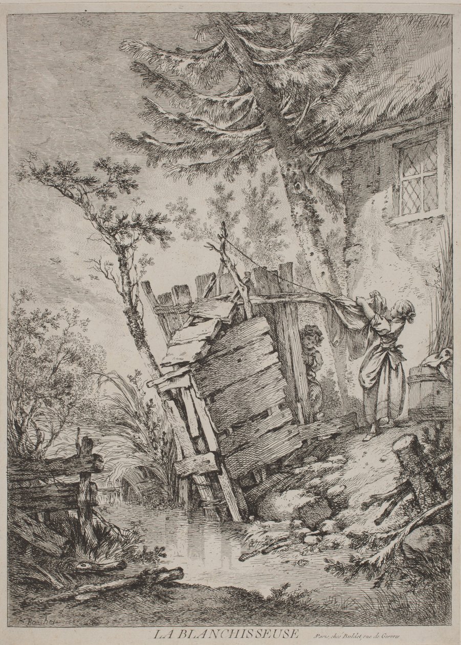 Prádelna od François Boucher