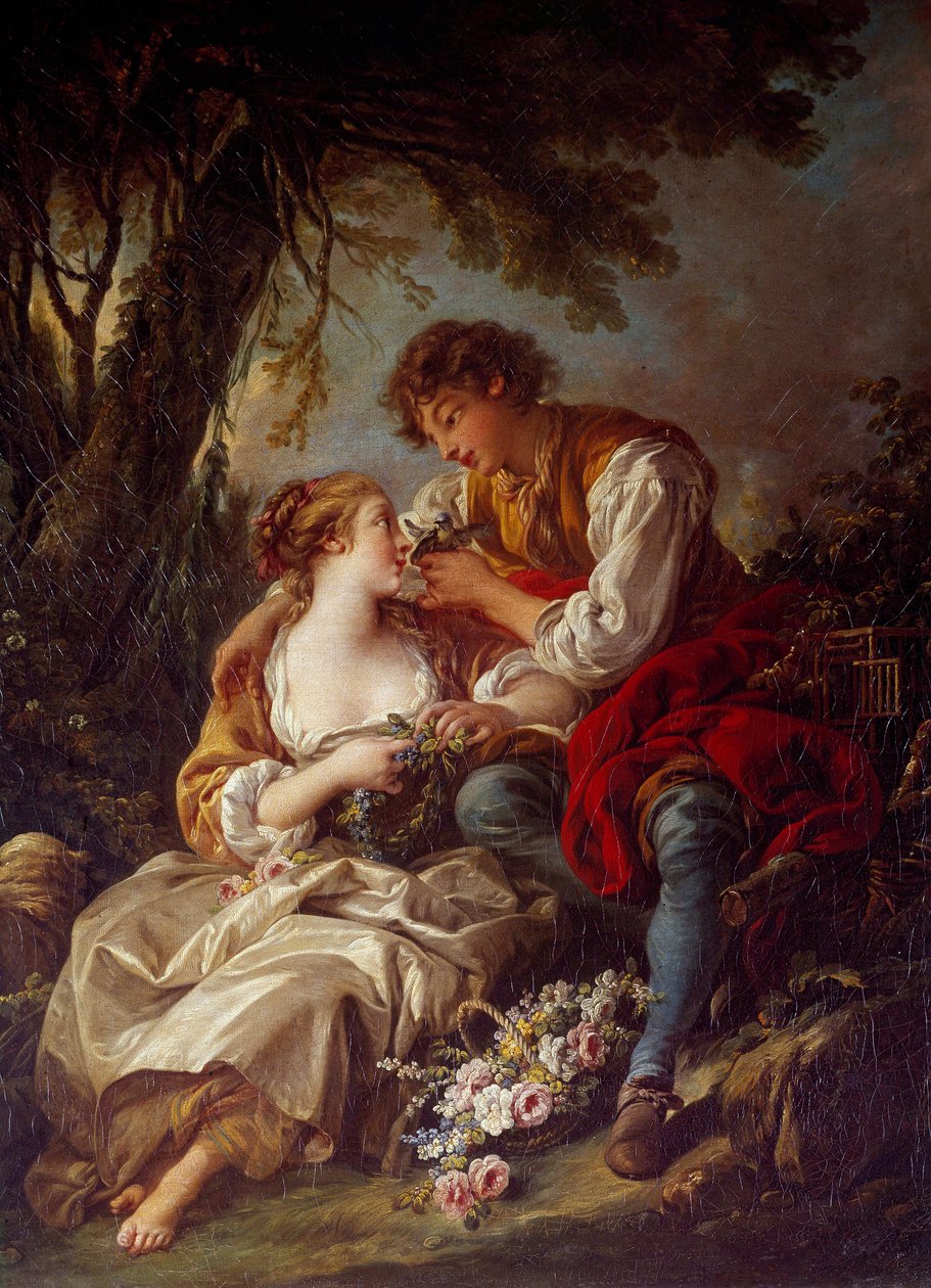 La klec Obraz Francoise Bouchera (1703-1770) 1763 Ne. 0,93 x 0,73 m od François Boucher