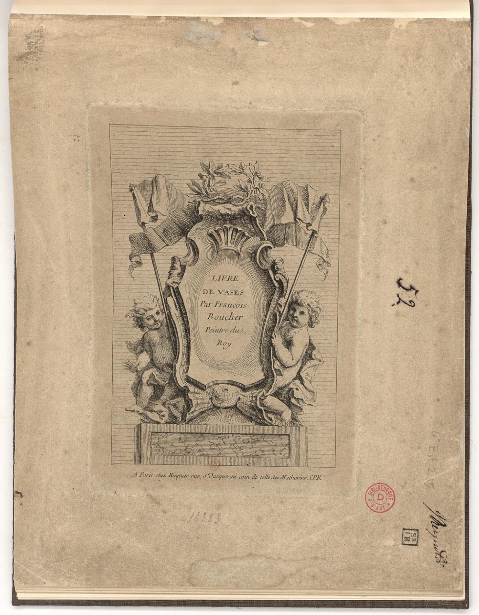 Kniha o vázách od Françoise Bouchera od François Boucher