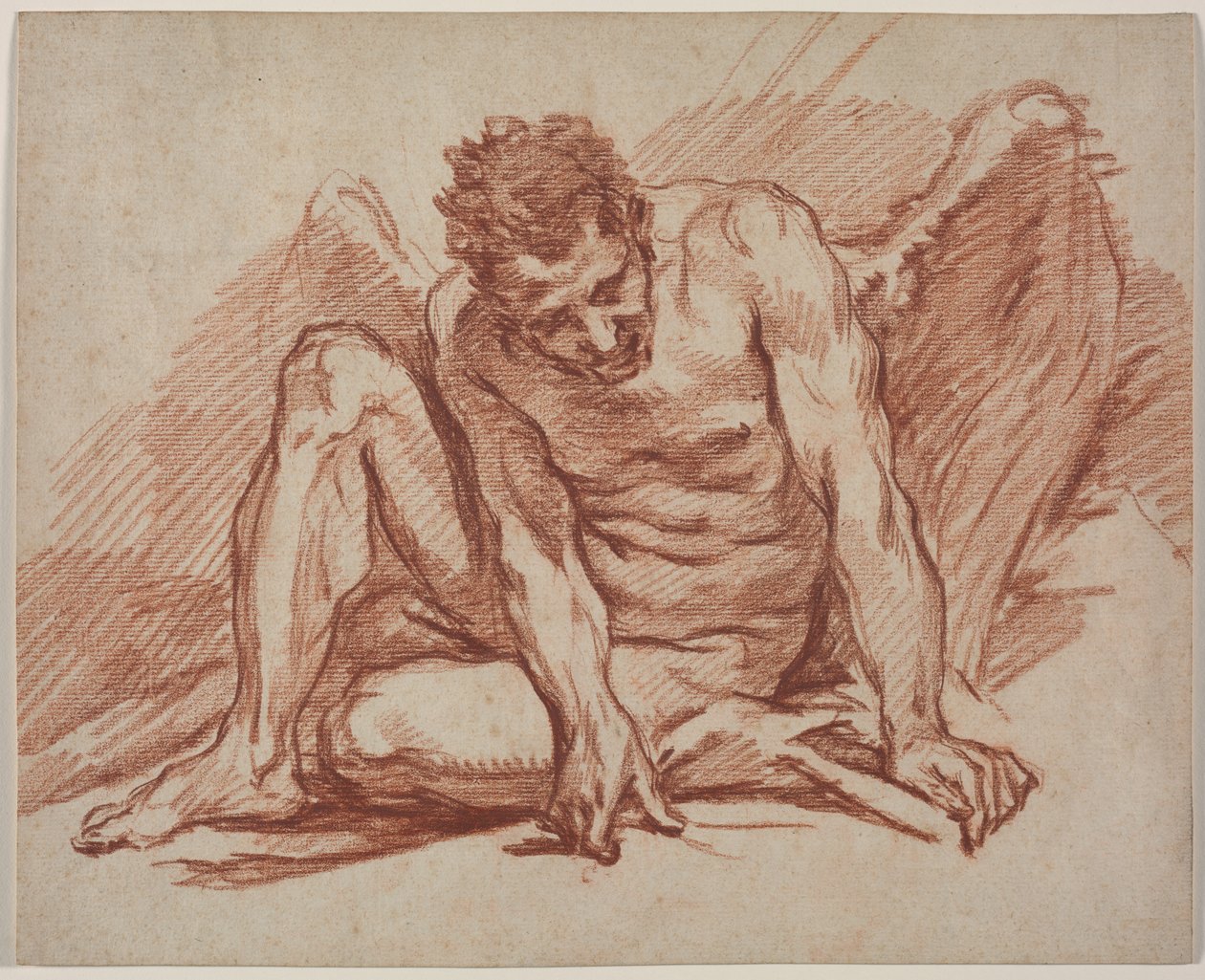 Mužská akademie s křídly od François Boucher
