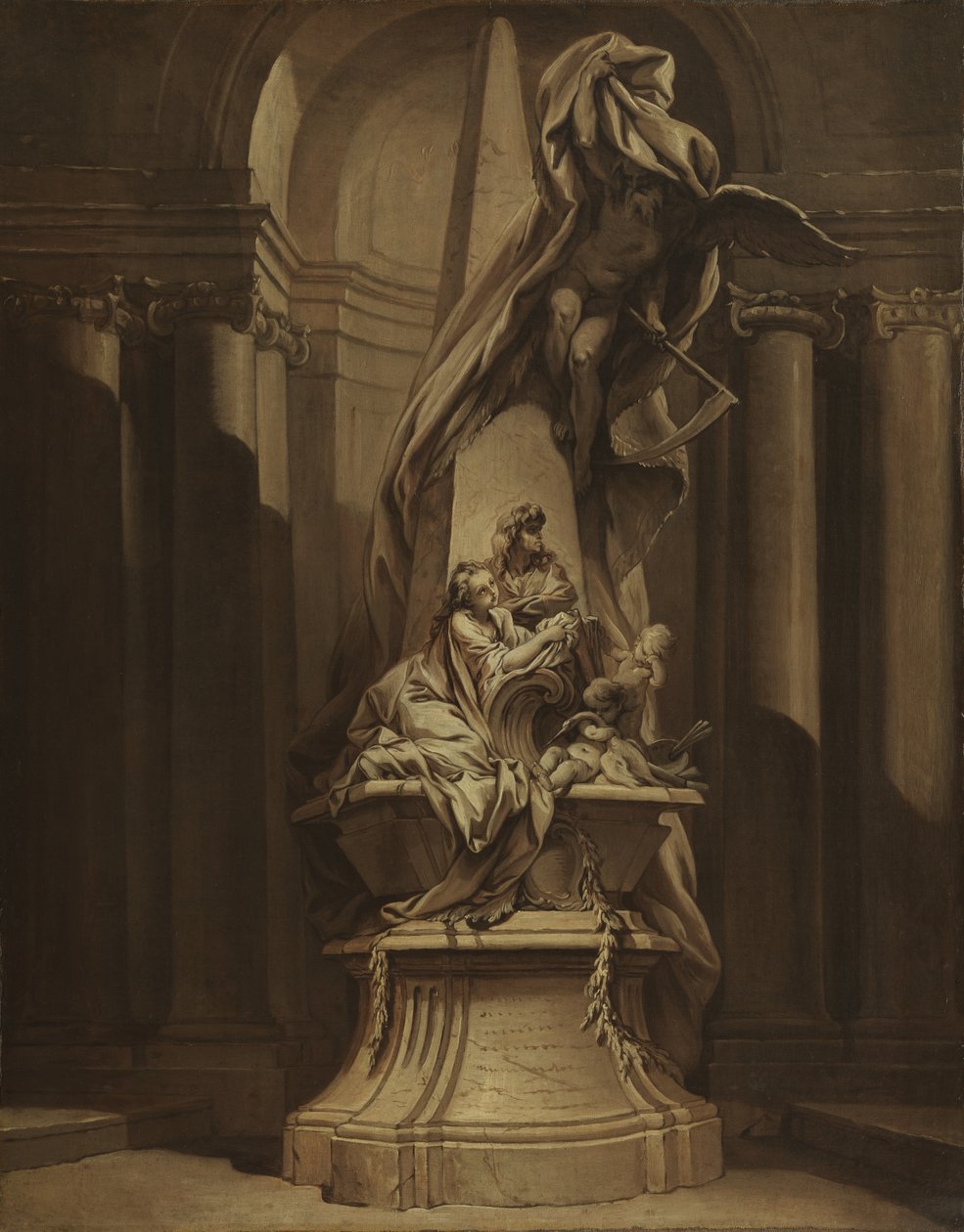 Památník Mignardovi od François Boucher