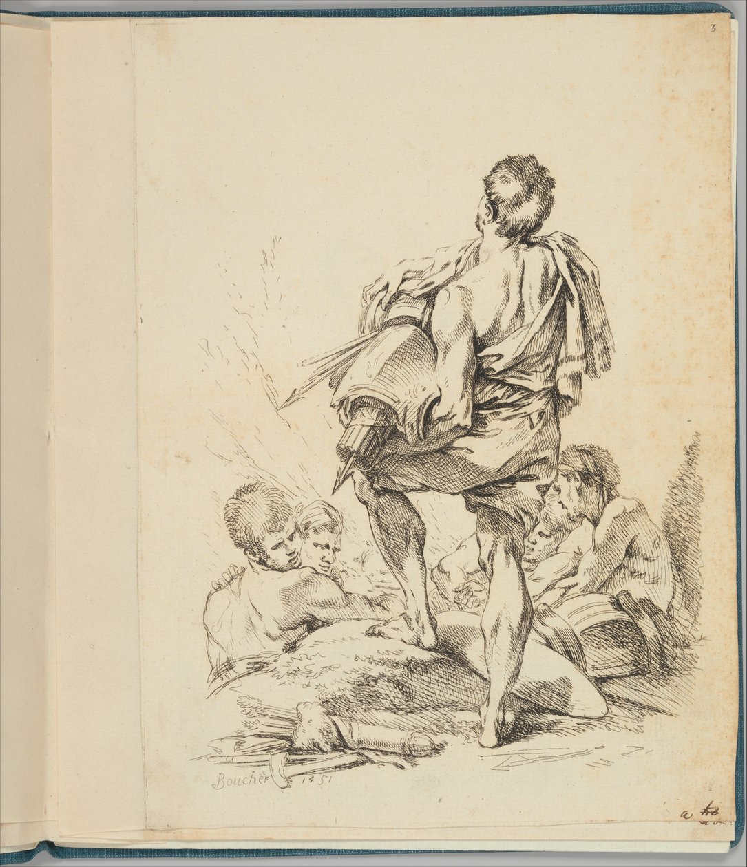 Nová kniha různých obrázků od François Boucher