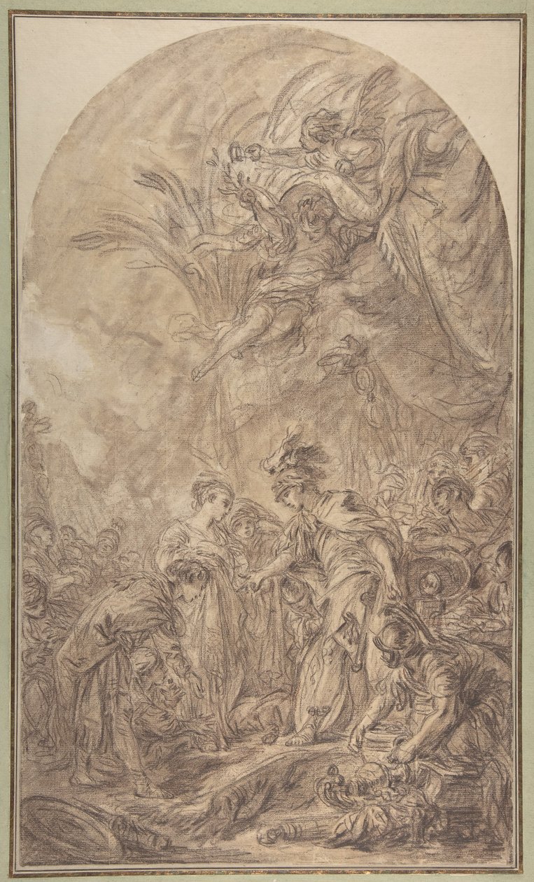 Scipiova zdrženlivost od François Boucher