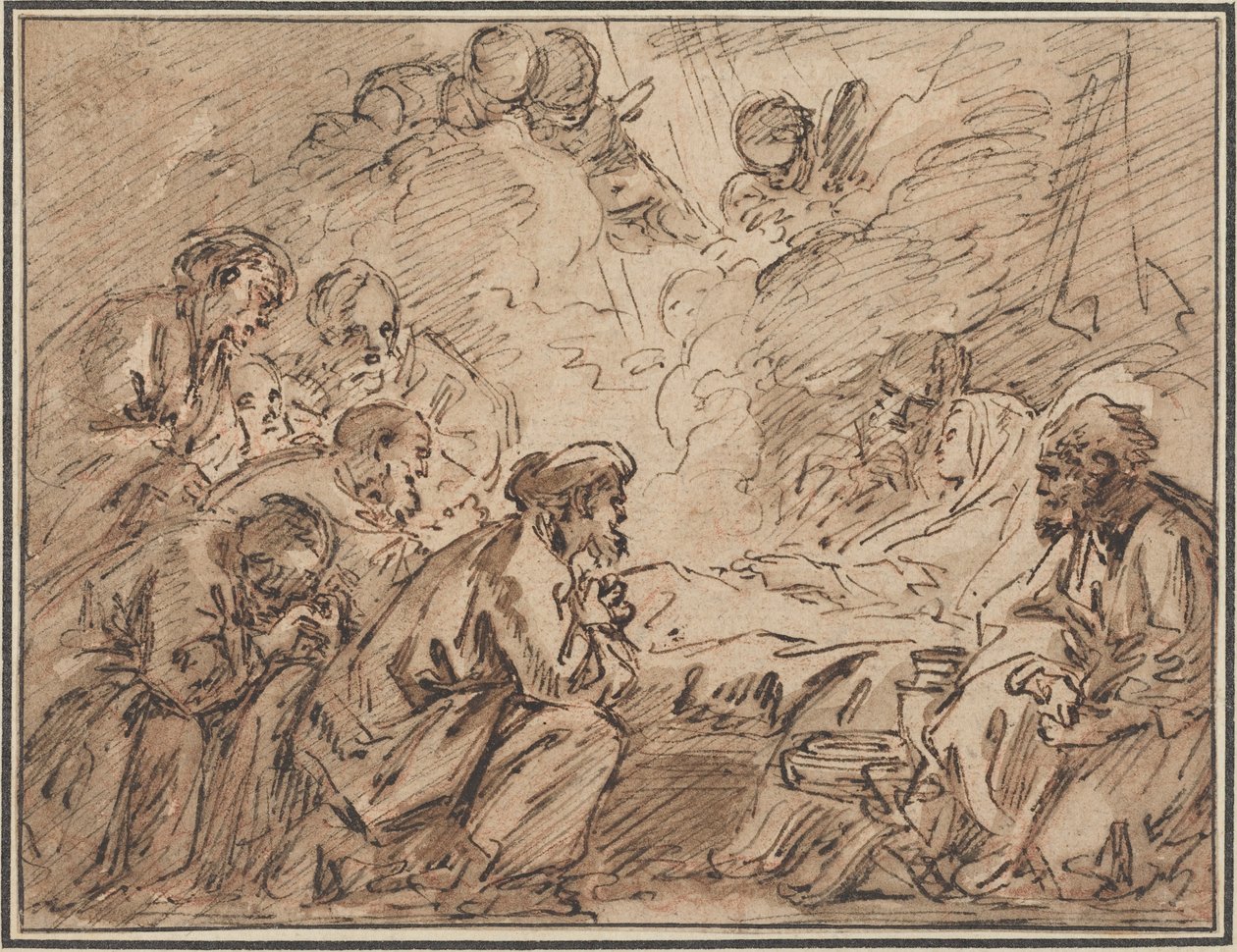 Smrt Panny Marie od François Boucher