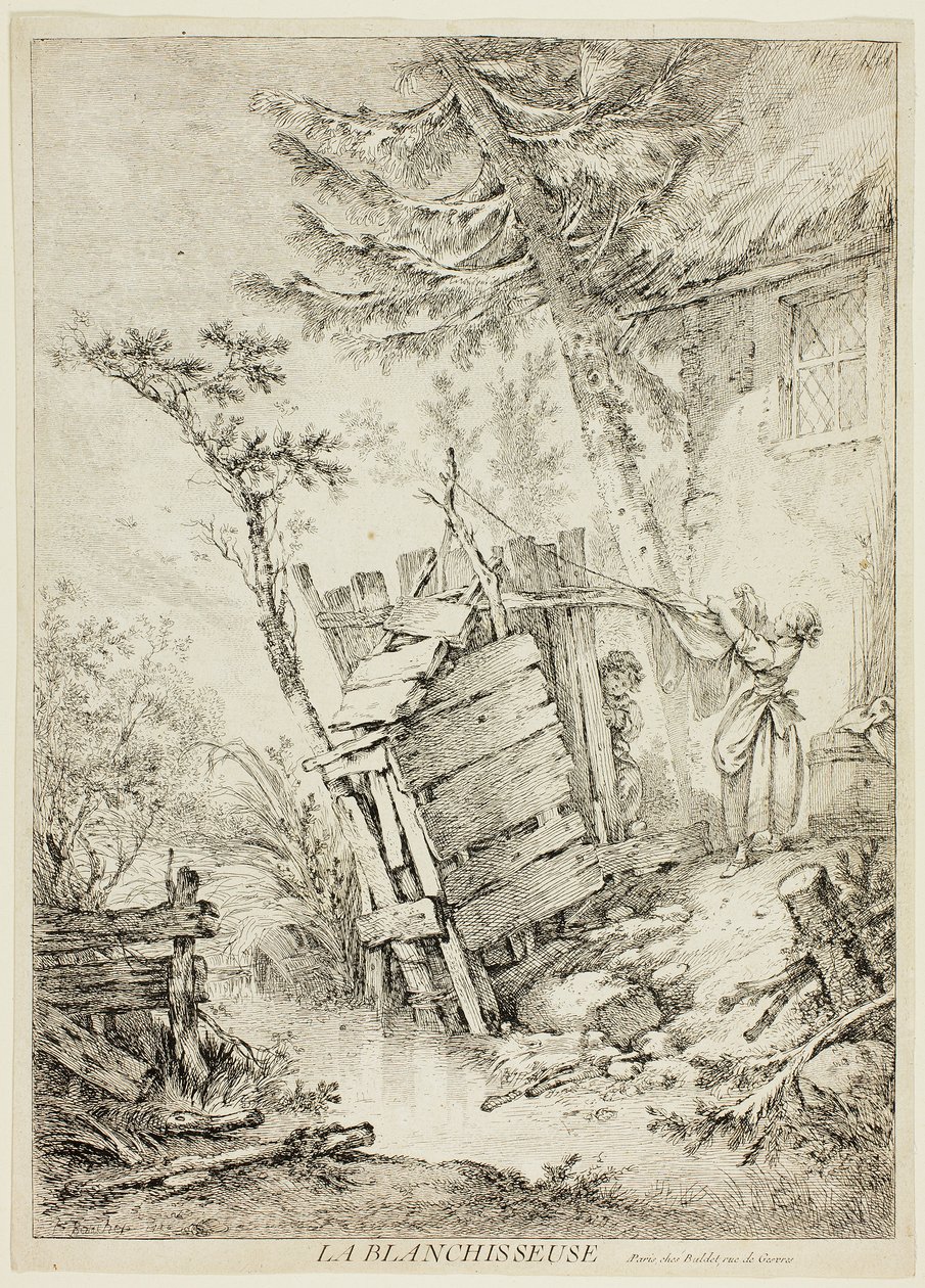 Prádelna od François Boucher