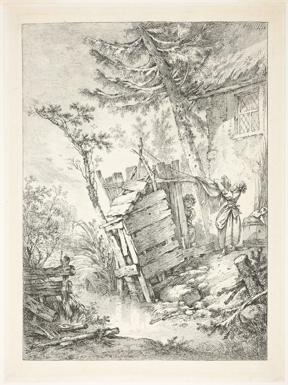 Prádelna od François Boucher