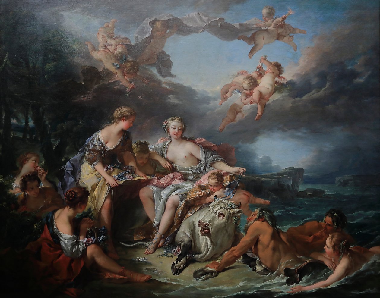 Znásilnění Evropy od François Boucher