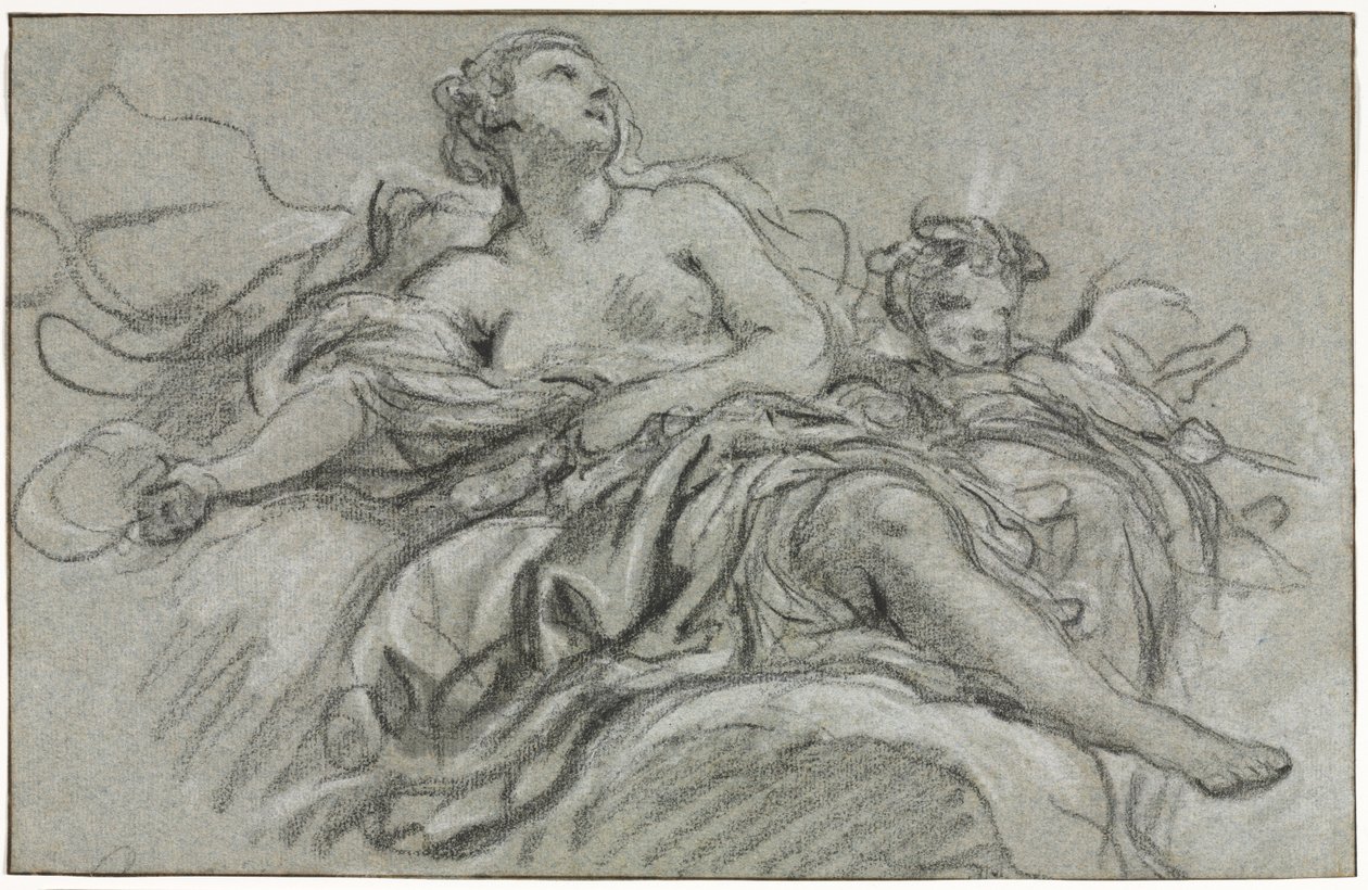 Venuše a Amor od François Boucher