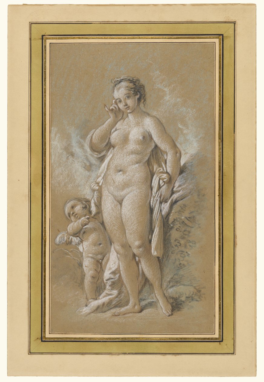 Venuše a Amor od François Boucher