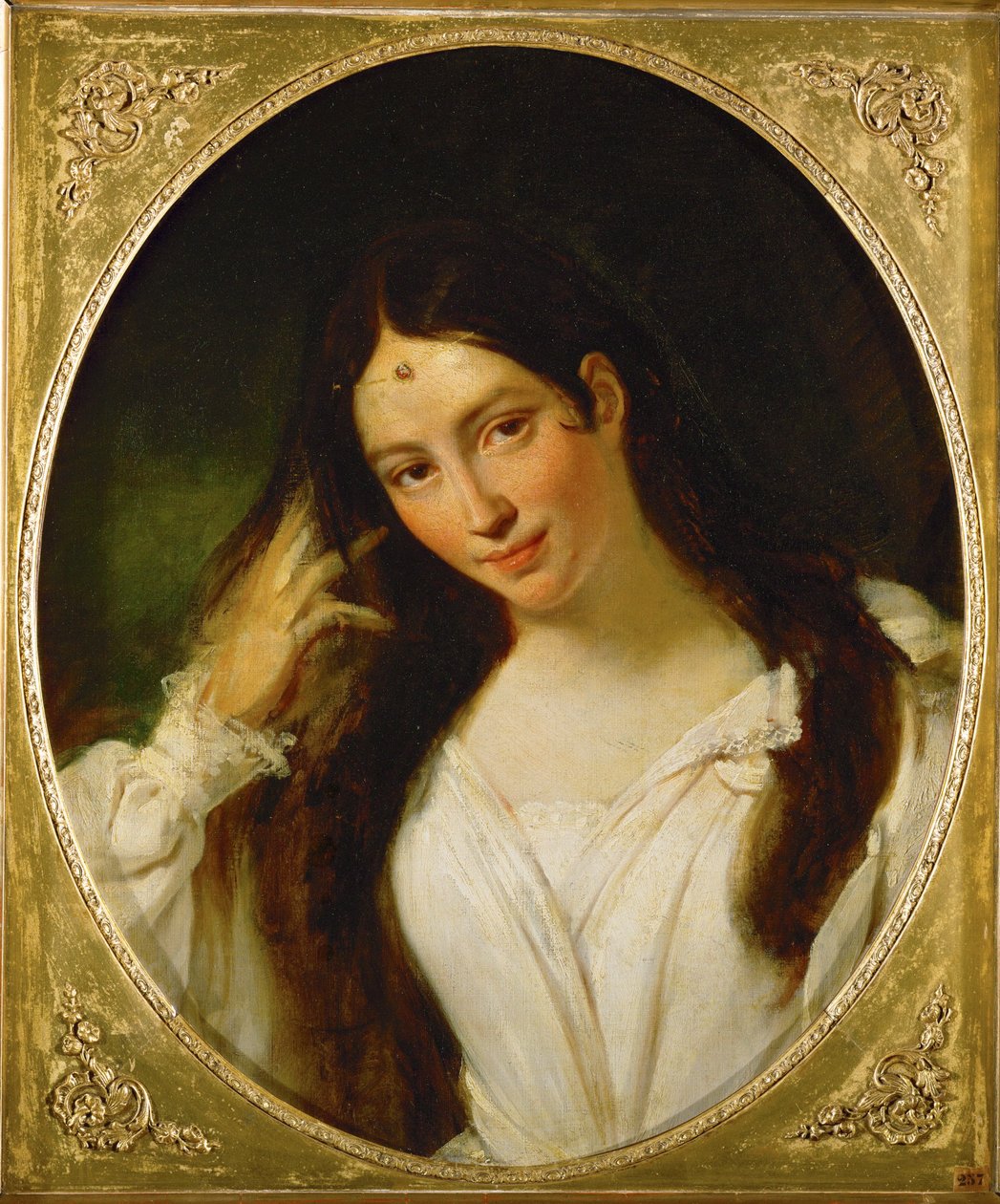 Zpěvačka Maria de la Felicidad Garcia, zvaná Malibran, jako Desdemona ... - Zpěvačka Maria de la Felicidad Garcia, zvaná Malibran, jako Desdemona ... od Francois Bouchot