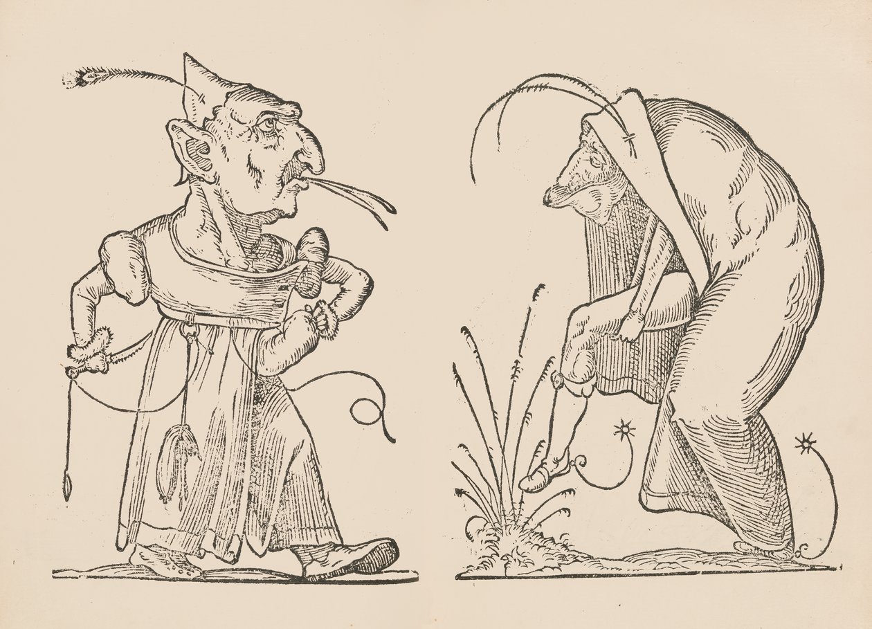 Les Songes Drolatiques de Pantagruel, ve kterých je obsaženo několik figurek vynálezu ..., [1565]. od Francois Desprez