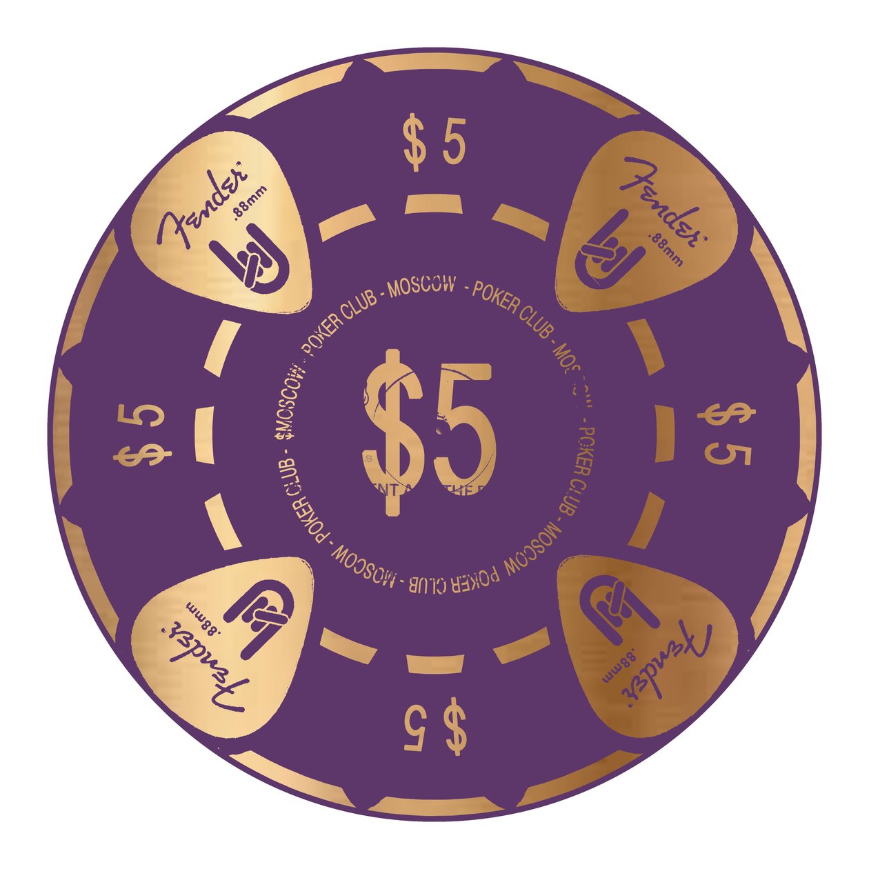 PokerChip, 2015, digitální od Francois Domain