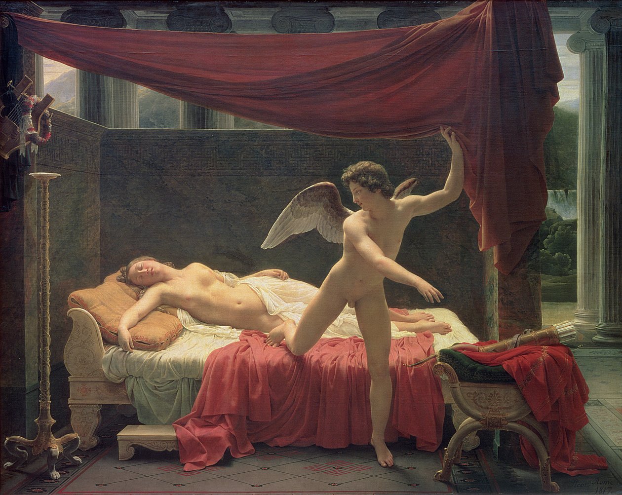 Cupid a Psyche, 1817 od Francois Edouard Picot