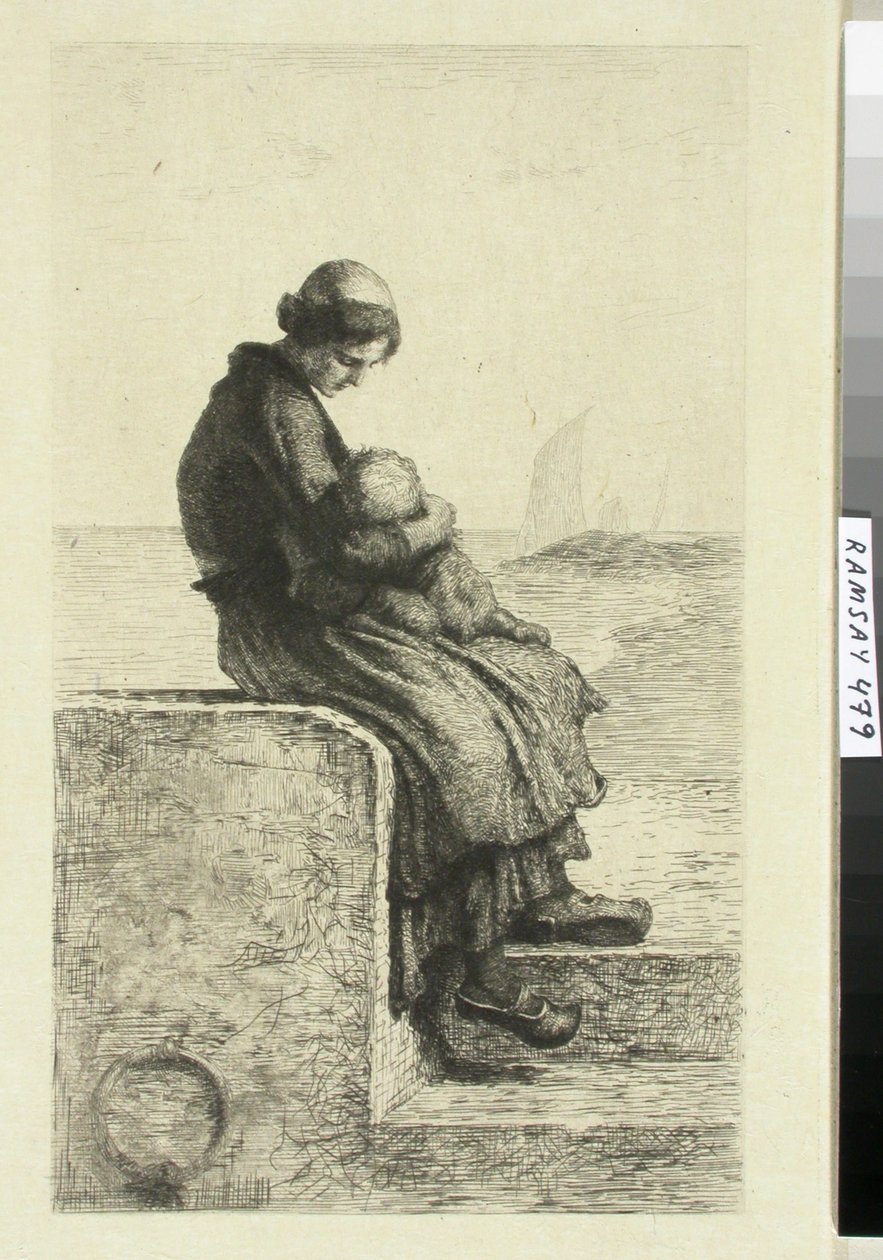 Námořníkovo dětství od Francois Feyen Perrin