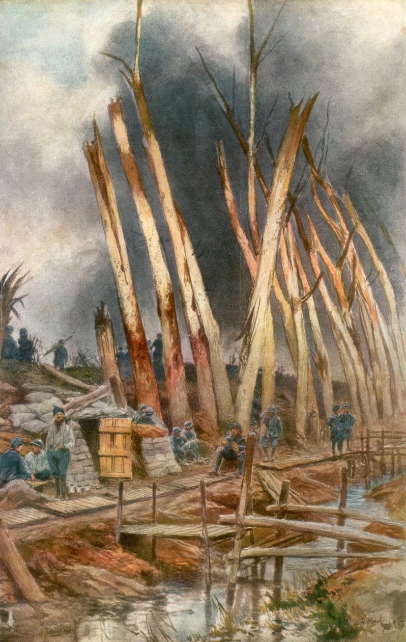 Ofenziva Yser, 1917, 1926. od Francois Flameng
