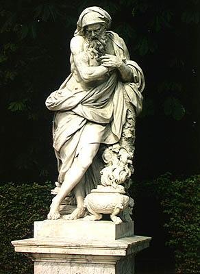Zima (mramor) od Francois Girardon