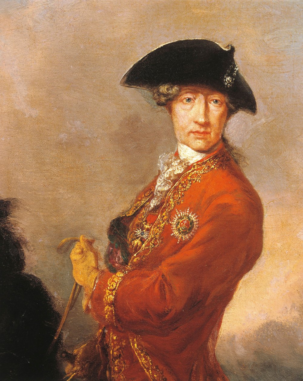 Portrét prince Wenzel Anton Furst Kaunitz-Rietberg (olej na plátně) od Francois Giuseppe Casanova