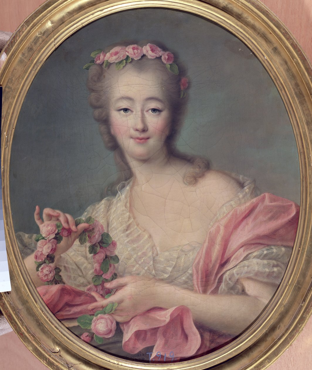 Madame du Barry od Francois Hubert Drouais