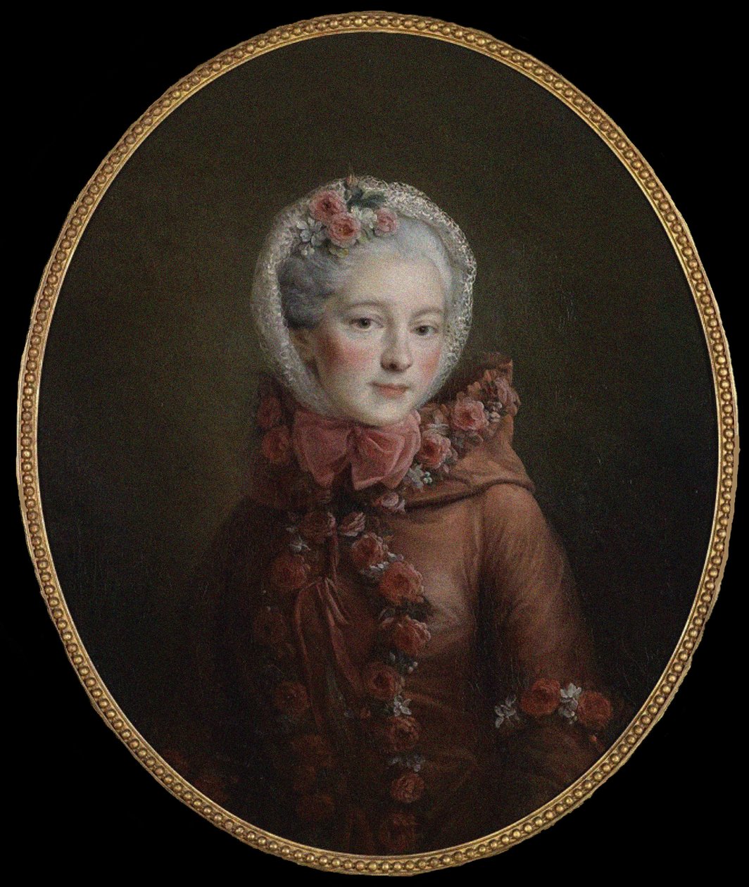 Portrét princezny Natalyi Petrovna Galitzine 1741-1837, 1760 od Francois Hubert Drouais
