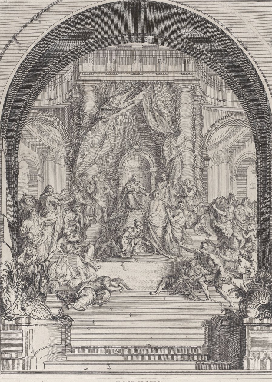 Hle muž, 1720-62 od Francois Joullain