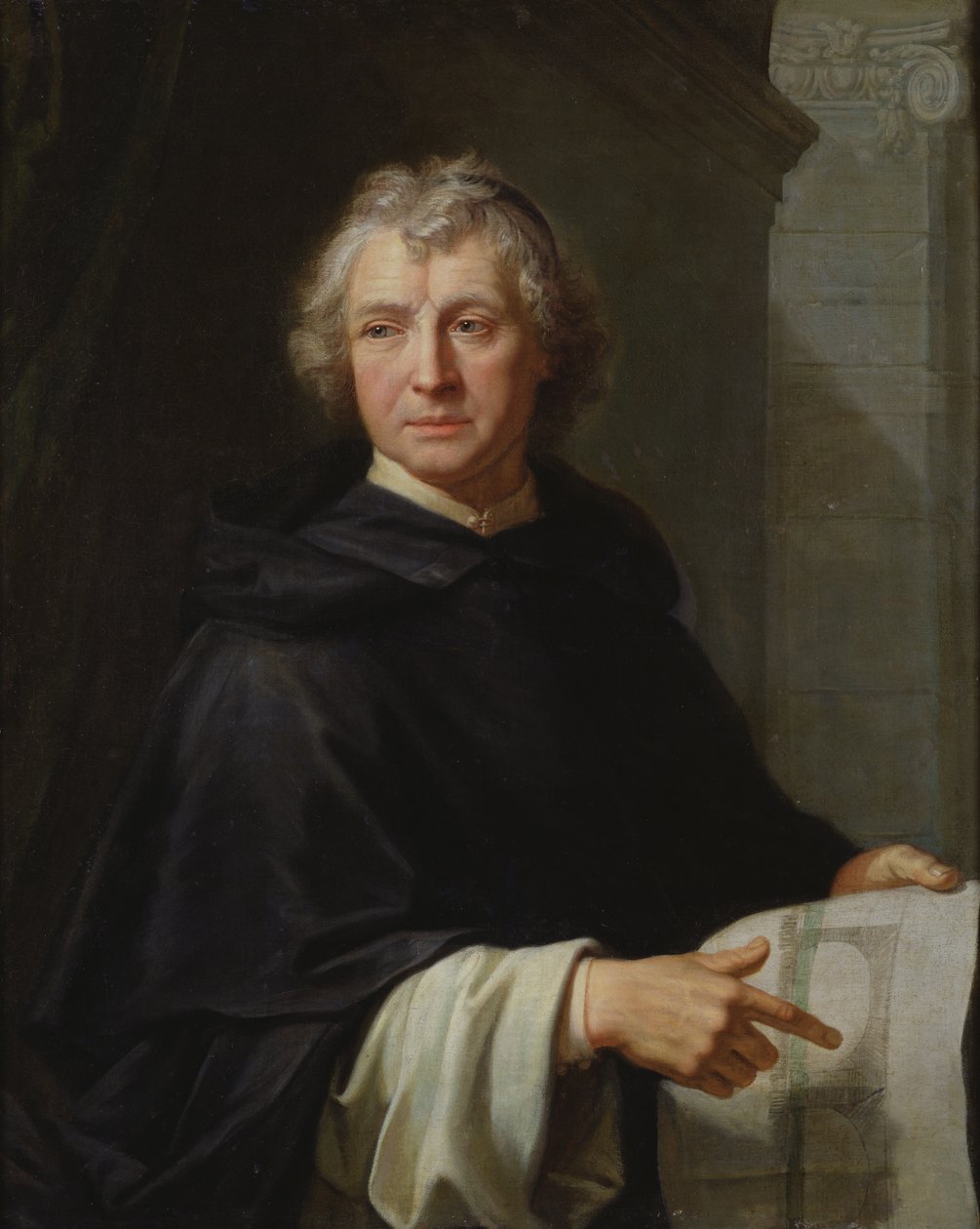 Portrét mnicha Francoise Romaina od Francois Jouvenet