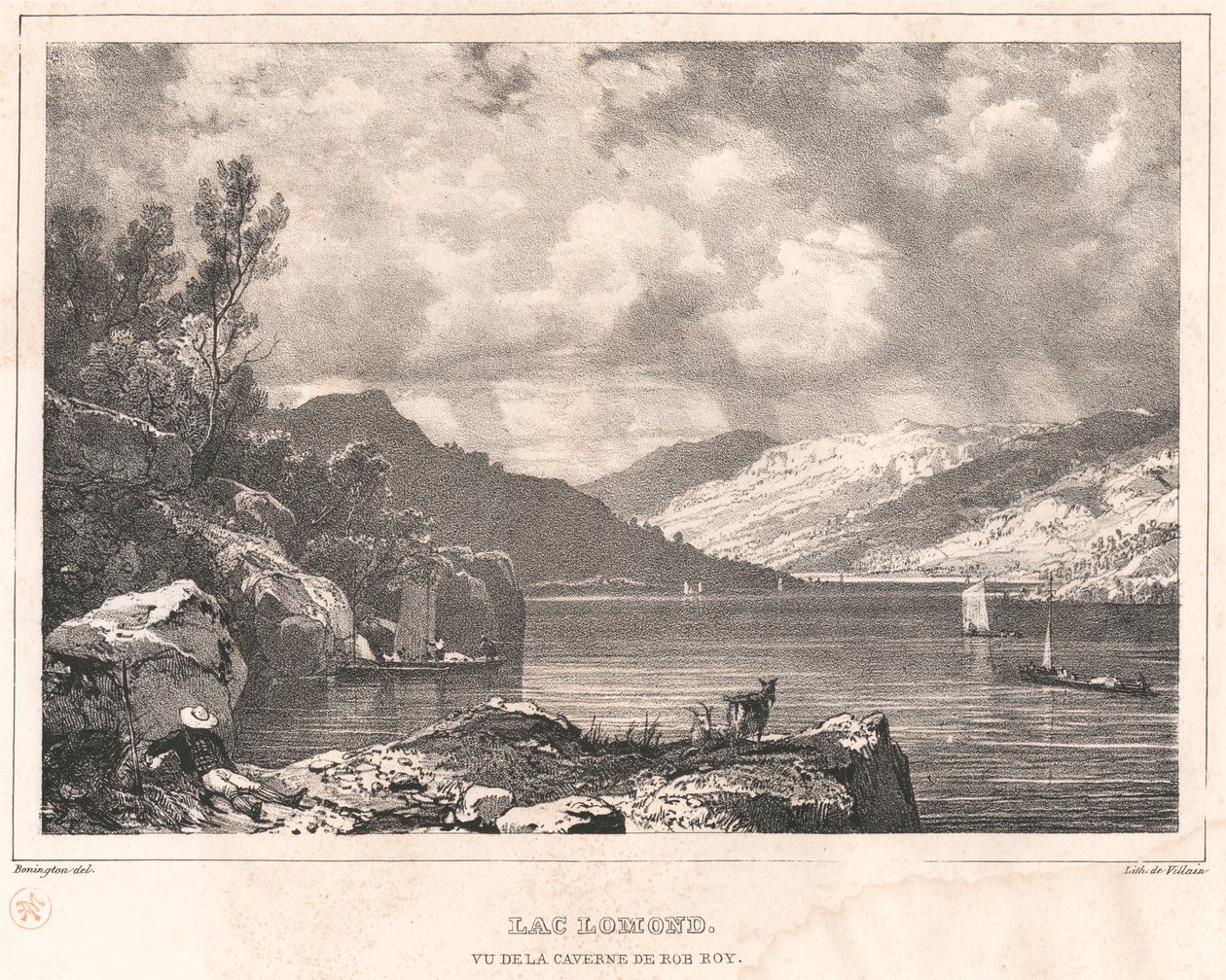 Lac Lomond od Francois Le Villain