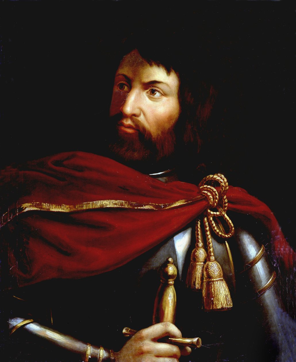 Simon IV, hrabě z Montfortu a Leicesteru od Francois Louis Dejuinne