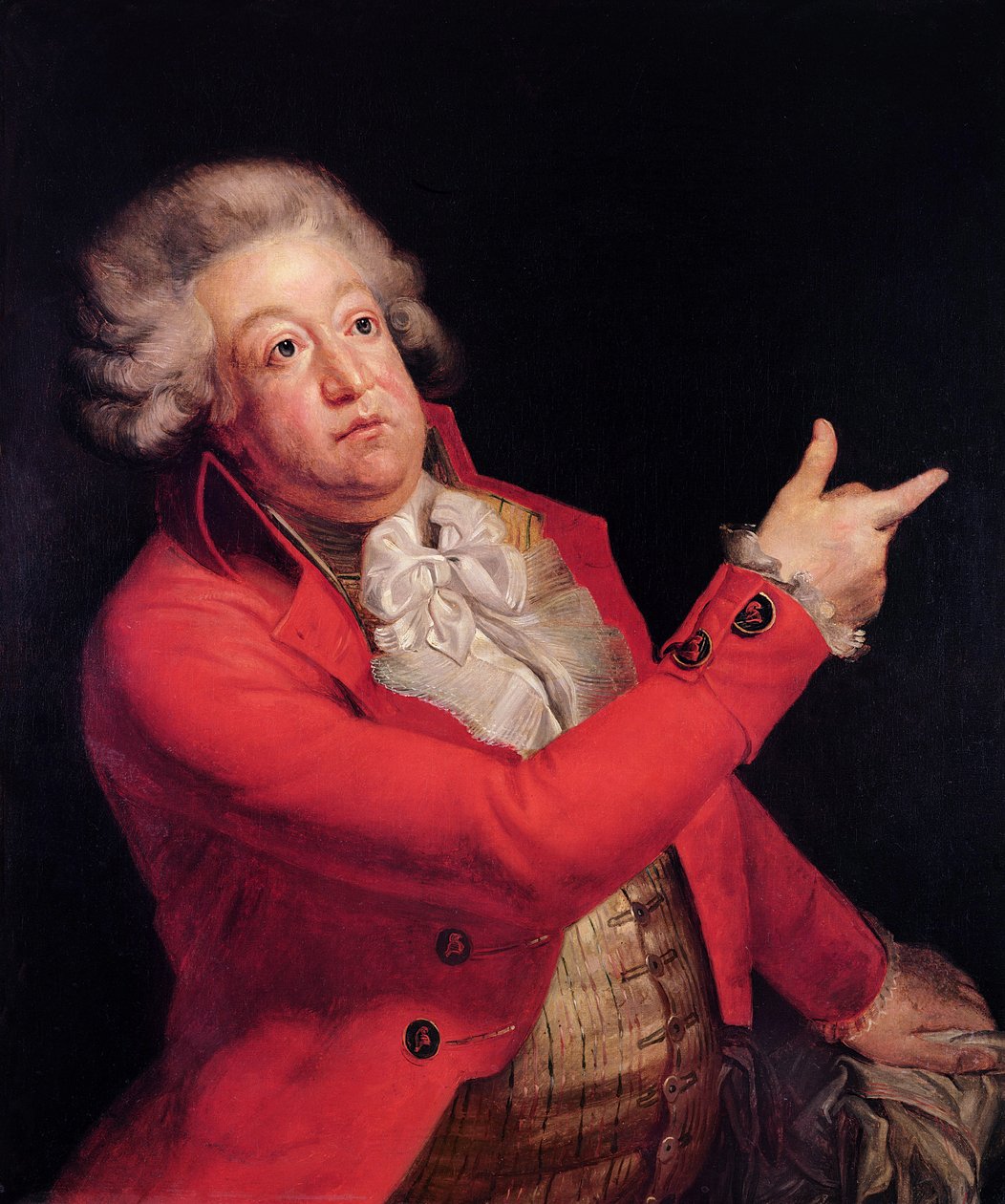 Honore Gabriel Riqueti (1749-91) hrabě z Mirabeau, cca 1790 od Francois Louis Lonsing