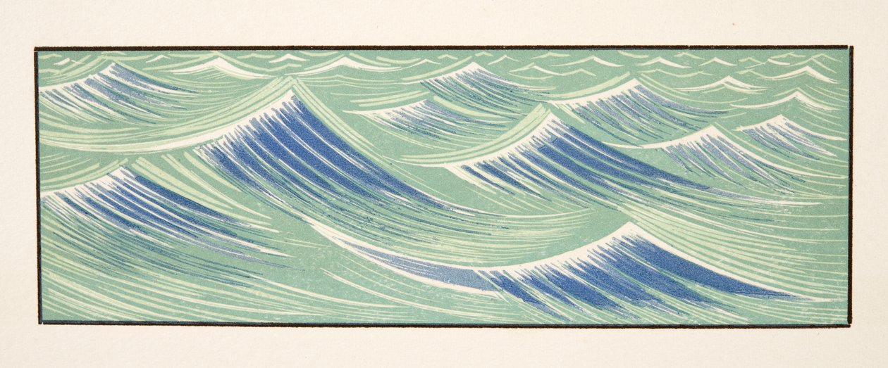 Grafická ilustrace z Prométhée Enchaîné od Aischyla, hospoda. 1941 (tisk šablony) od Francois Louis Schmied