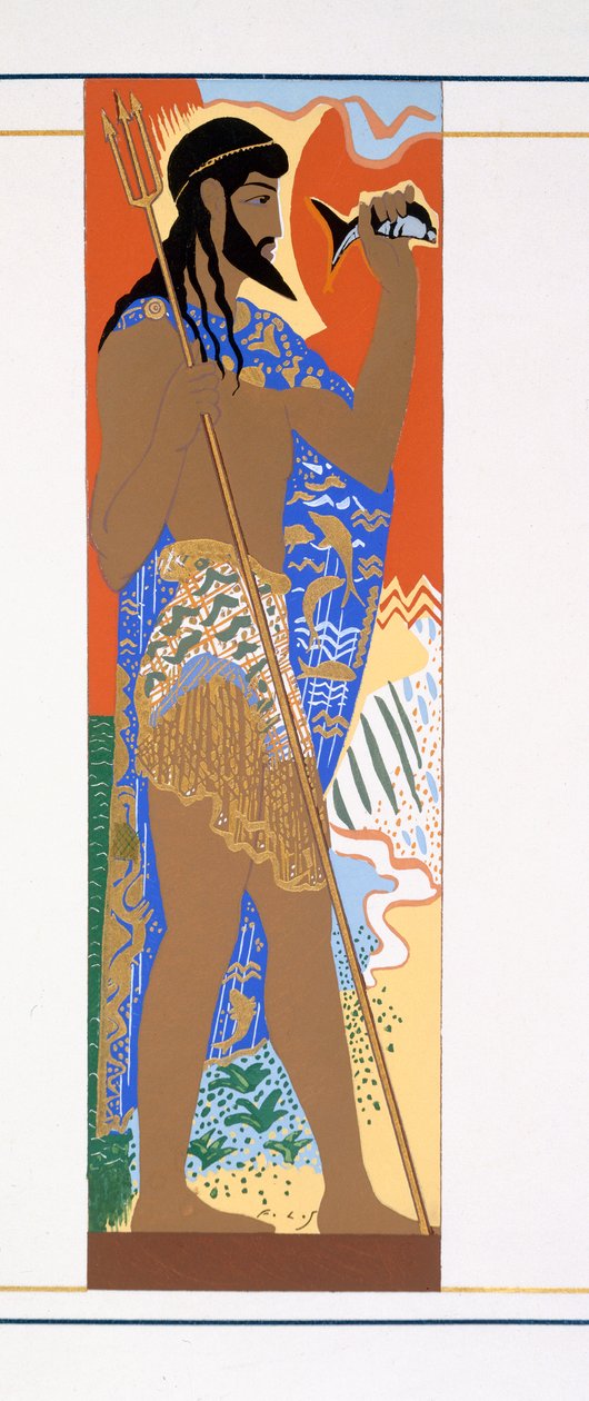 Poseidon, ilustrace z 