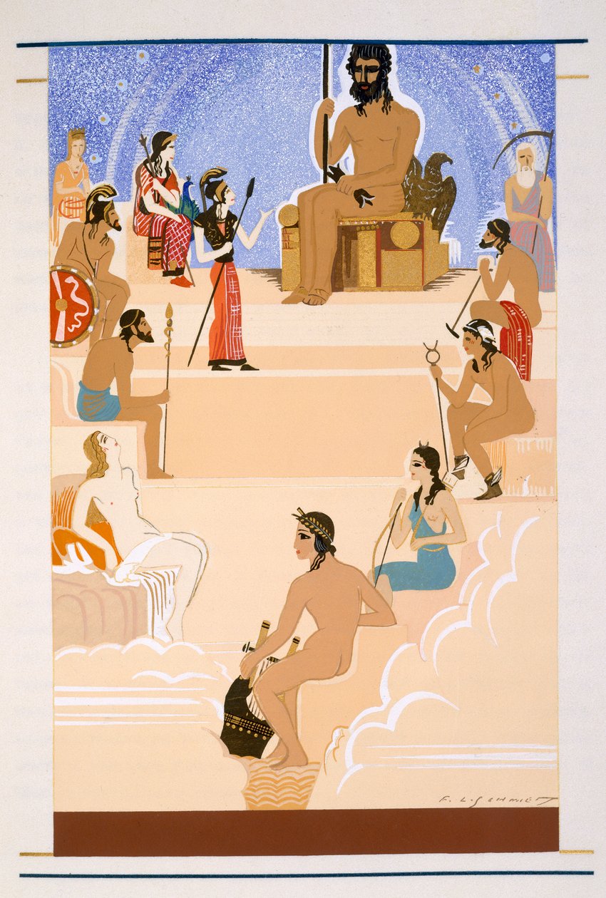 The Worship of Di, ilustrace z 