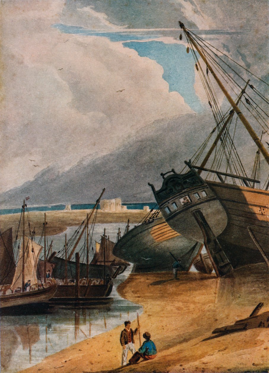 Expedice at Deal, c1800, 1925 od Francois Louis Thomas Francia